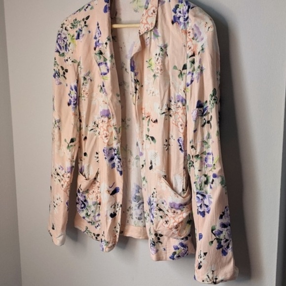 Talula Kent Blazer Floral Size 0 - Picture 4 of 5